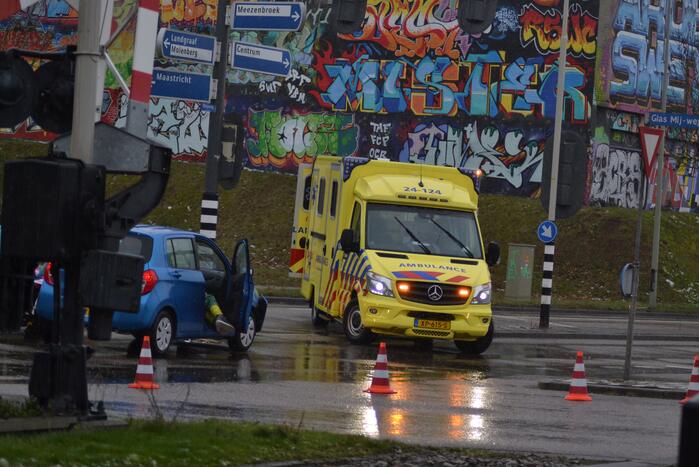 Persoon gewond bij ongeval op kruising