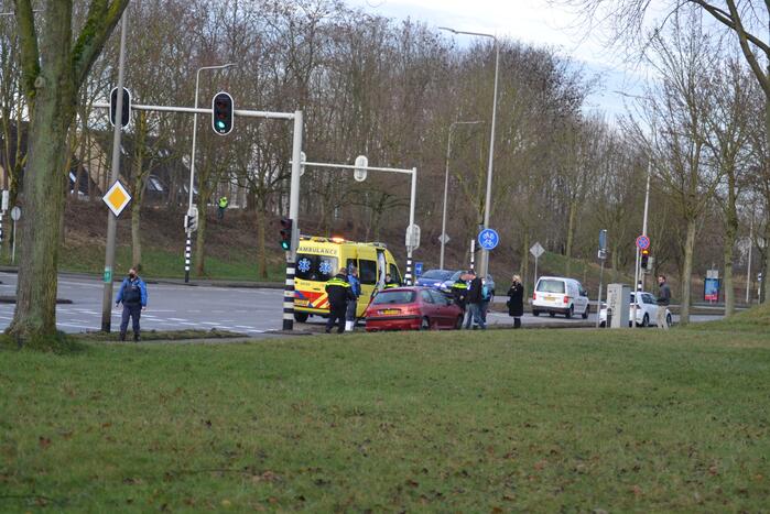 Persoon gewond bij aanrijding