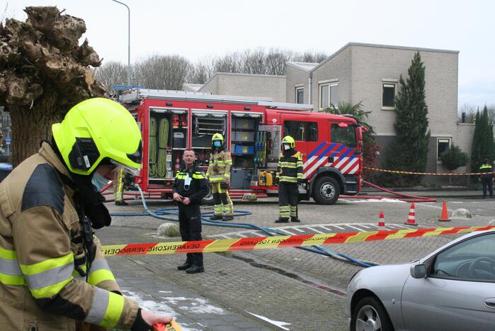 Veel schade bij uitslaande woningbrand
