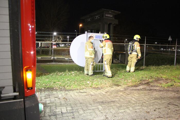Sterke gaslucht op brug