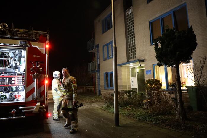 Persoon aangehouden na woning met gaslucht