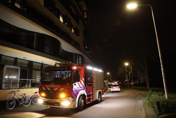 Vermoedelijke waterlekkage in appartementencomplex