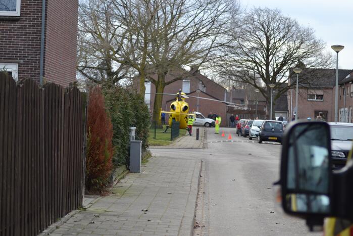 Man bedolven onder grond bij graafwerkzaamheden