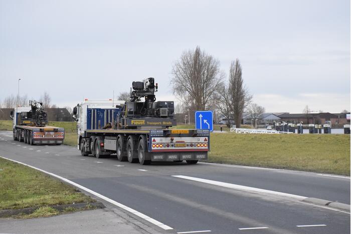 Auto flink beschadigd na ongeval