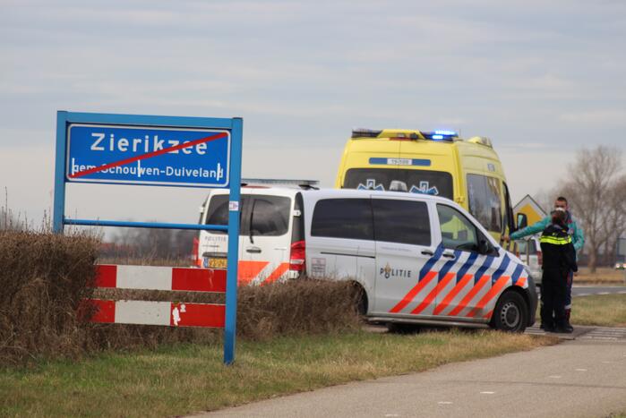 Scooterrijder gewond bij botsing met afslaande auto