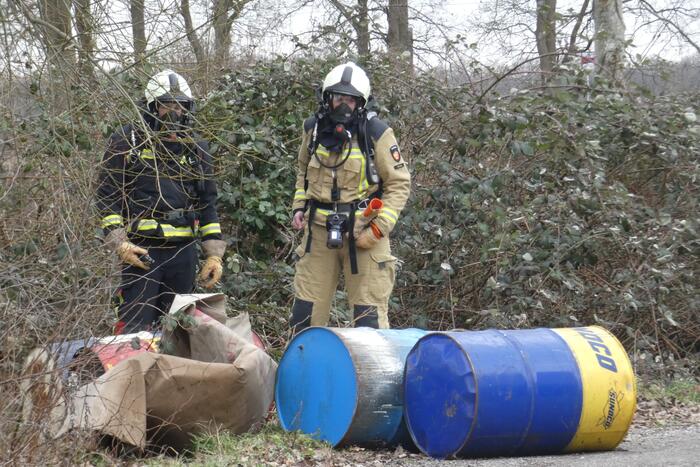 Onderzoek naar gedumpte vaten