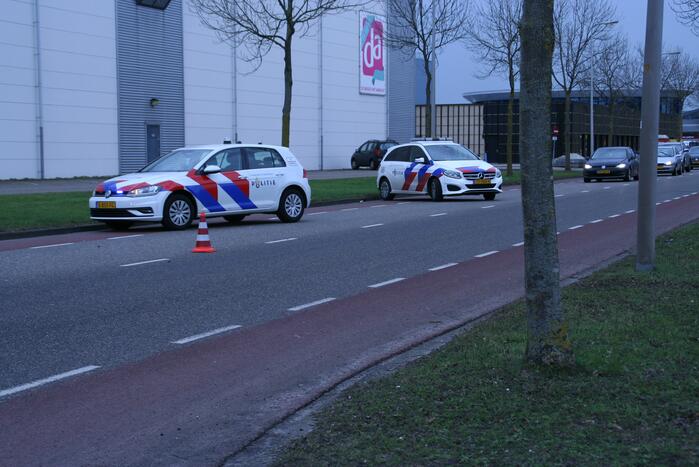 Motorrijder gewond bij botsing met auto