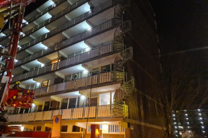 Keukenbrand veroorzaakt veel rook