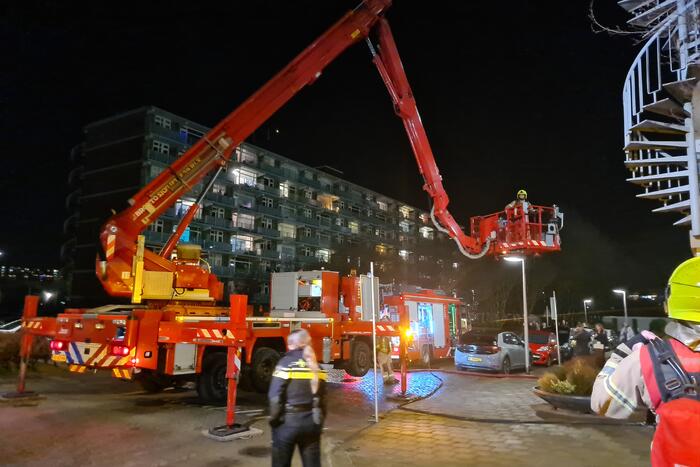 Keukenbrand veroorzaakt veel rook