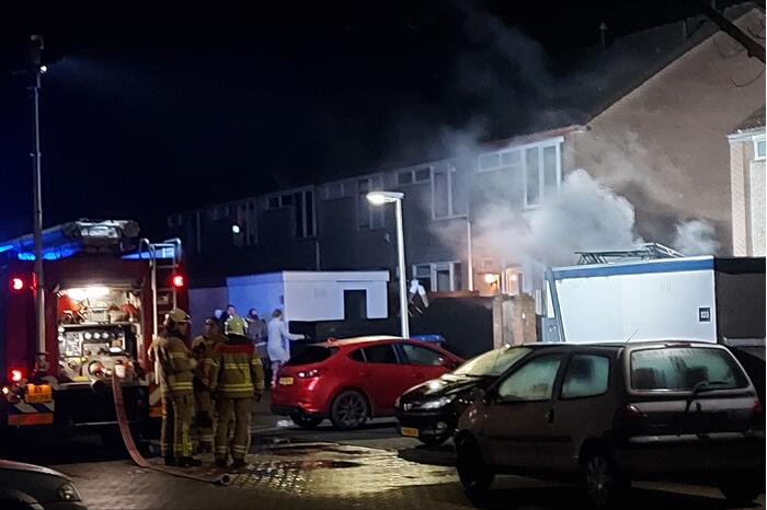 Schuur verwoest door brand