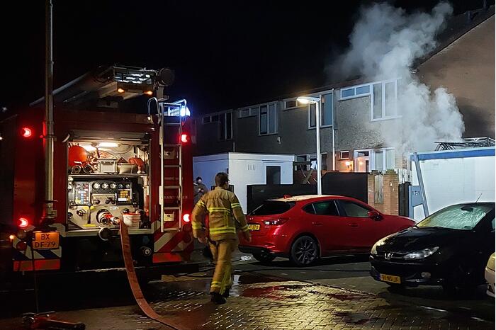Schuur verwoest door brand
