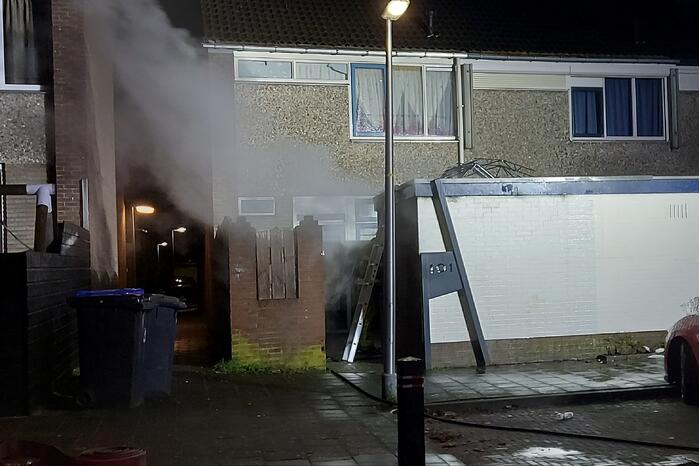 Schuur verwoest door brand