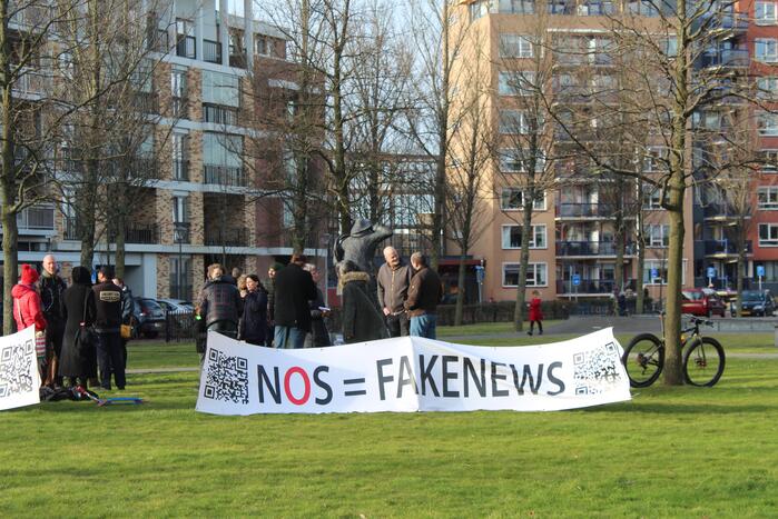 Demonstratie tegen coronamaatgelen
