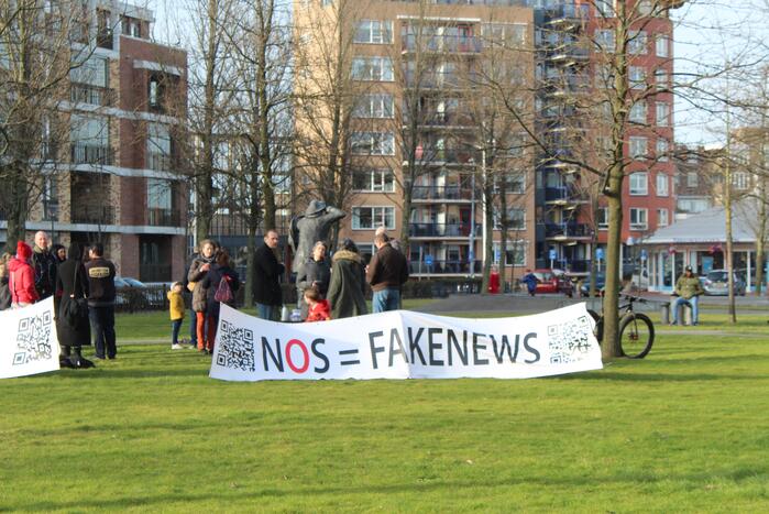 Demonstratie tegen coronamaatgelen