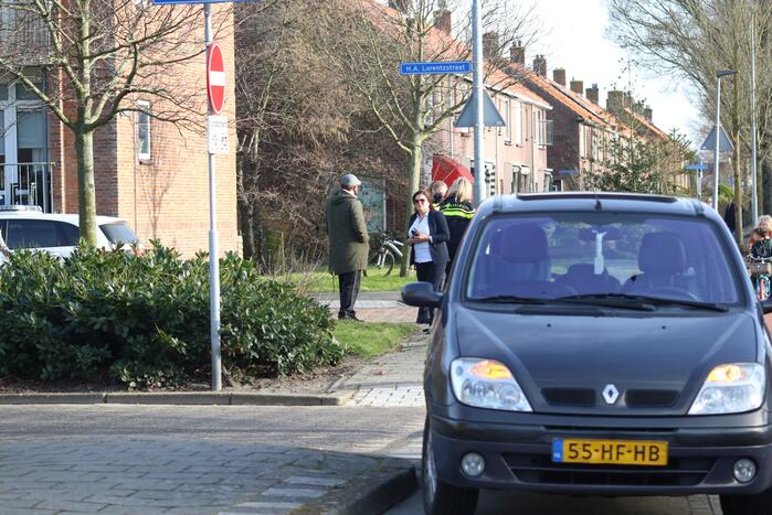 Fietser aangereden door auto