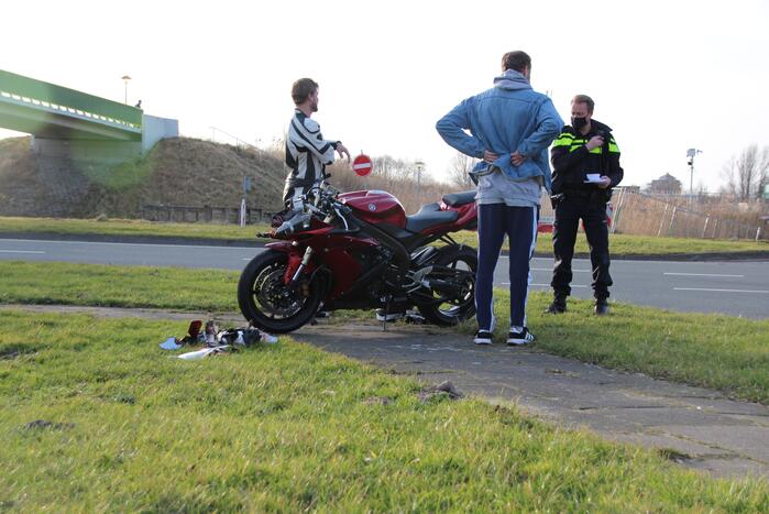Flinke schade bij ongeval met motor