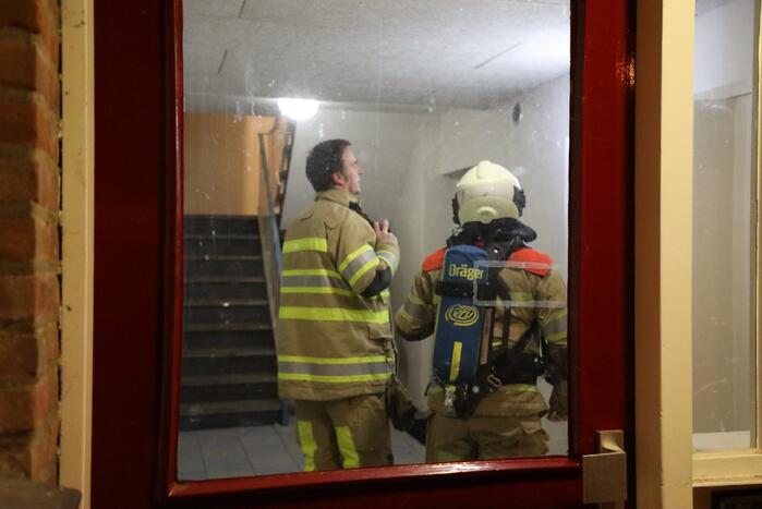 Brandweer doet onderzoek naar vreemde lucht