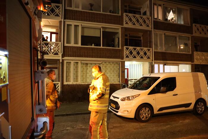 Brandweer doet onderzoek naar vreemde lucht