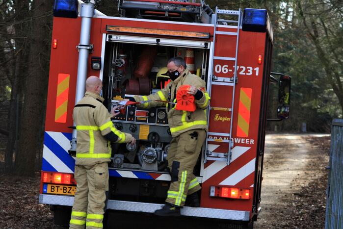 Onderzoek in woning naar gasleklage