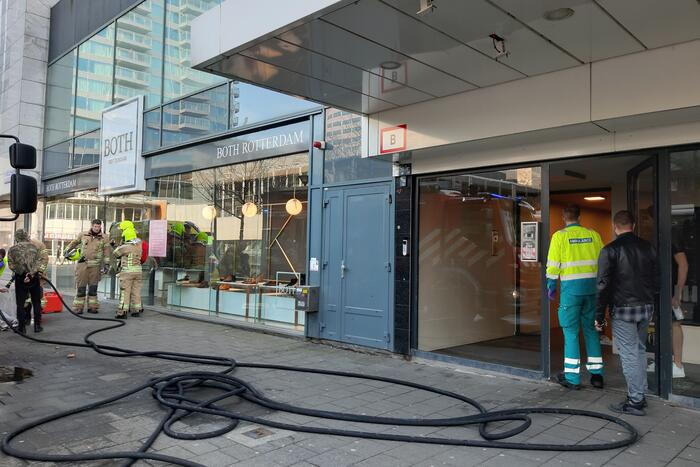 Persoon nagekeken na mogelijke brand