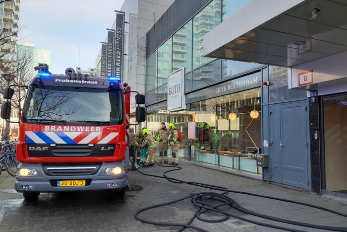 Persoon nagekeken na mogelijke brand