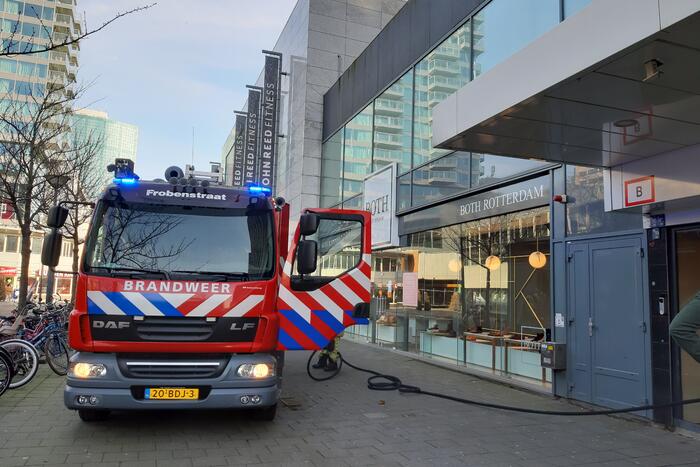 Persoon nagekeken na mogelijke brand