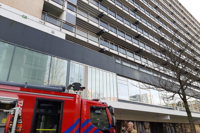 Persoon nagekeken na mogelijke brand