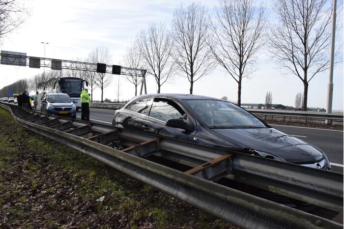 Schade bij ongeval op snelweg