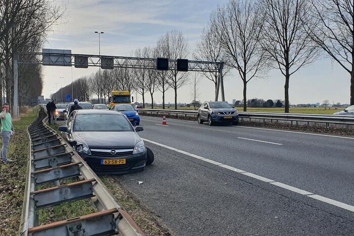 Schade bij ongeval op snelweg