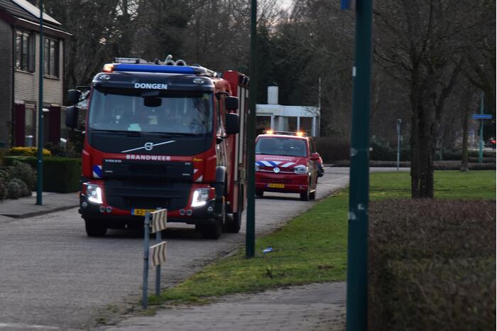Gaslekkage bij BP-tankstation