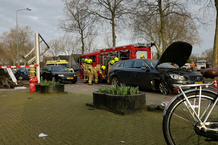 Flinke ravage na verkeersongeval