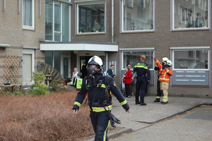 Woonzorg Peelerhof ontruimd door brand