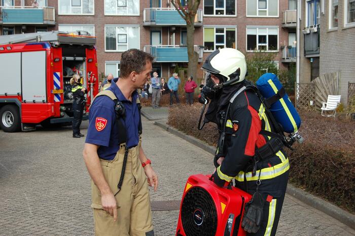 Woonzorg Peelerhof ontruimd door brand