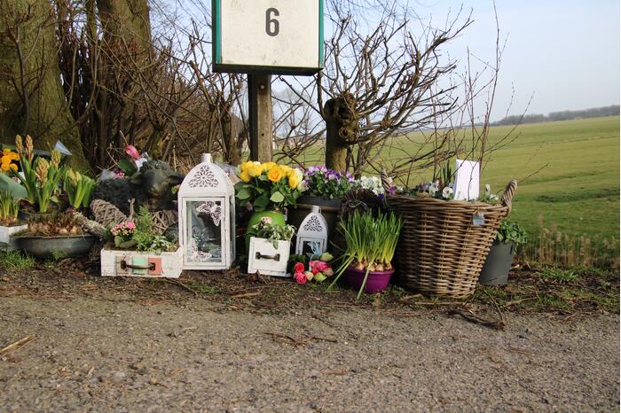 Met kaarsjes herdenken dorpsgenoten dood Karin Grijpstra (55)