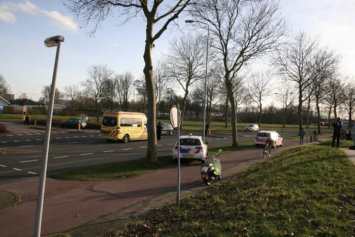 Fietser aangereden bij oversteekplaats