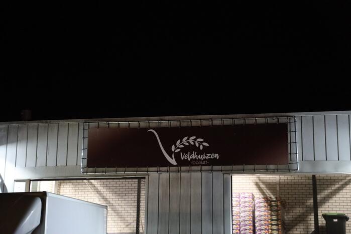 Pand vol rook op industrieterrein De Kronkels