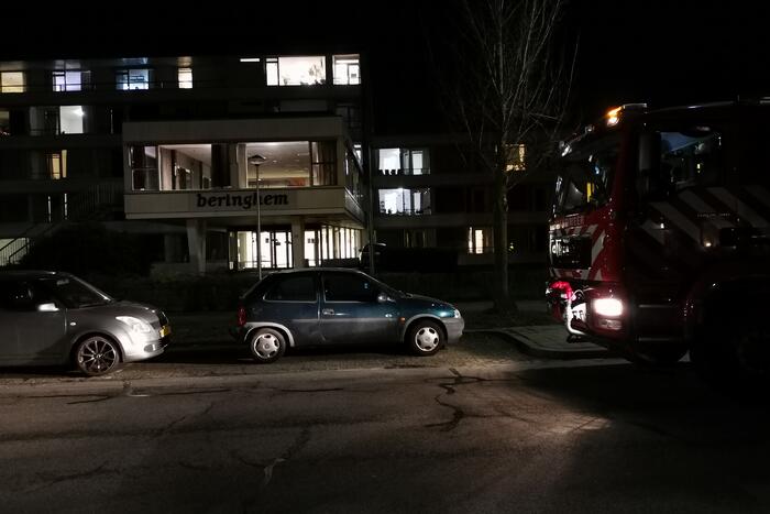 Brandweer doet onderzoek naar Aceton-lucht