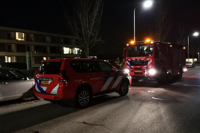 Brandweer doet onderzoek naar Aceton-lucht