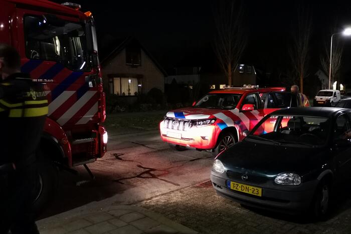 Brandweer doet onderzoek naar Aceton-lucht