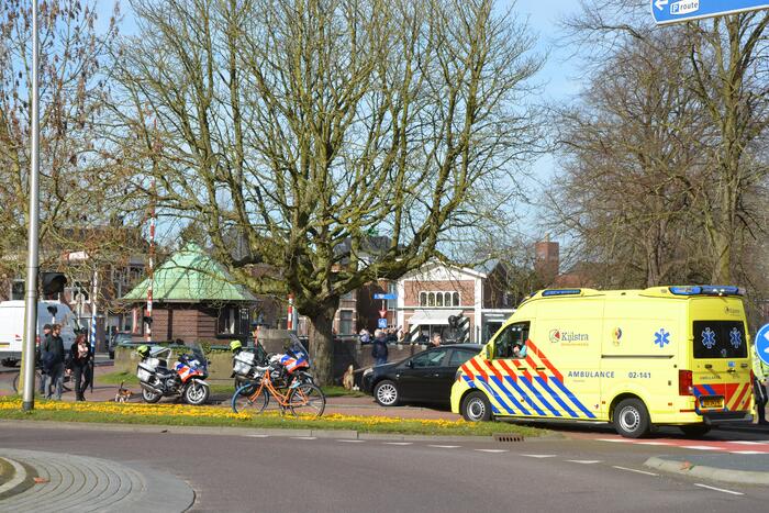 Fietser aangereden tijdens oversteken