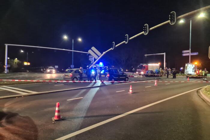 Drie gewonden bij ernstig ongeval