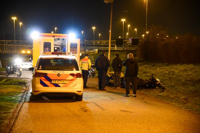 Scooterrijder zwaargewond na eenzijdig ongeval