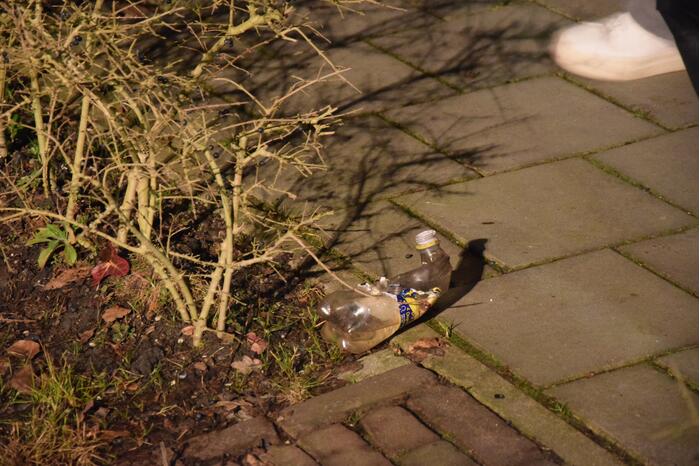 Brandstichting bij auto