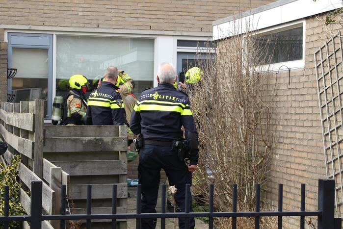 Onderzoek naar brand in tussenwoning