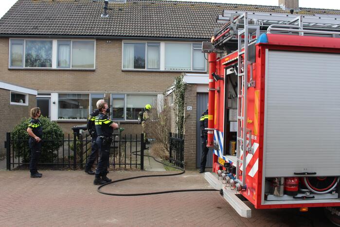 Onderzoek naar brand in tussenwoning