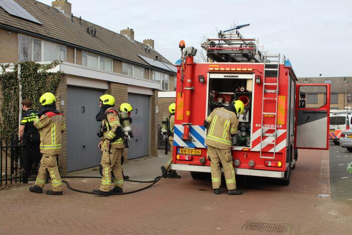 Onderzoek naar brand in tussenwoning