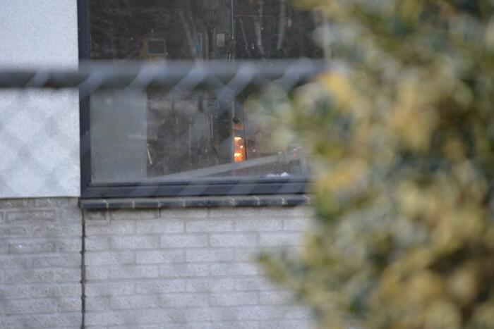 Gasfles in brand bij Phoenix Pallets