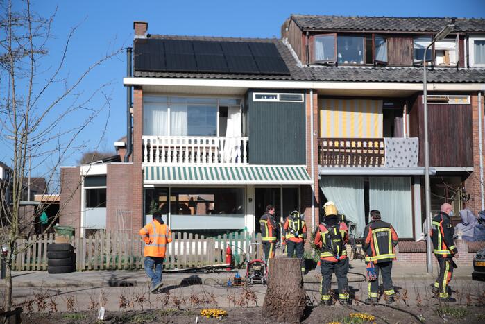 Meerdere woningen zonder stroom door brand