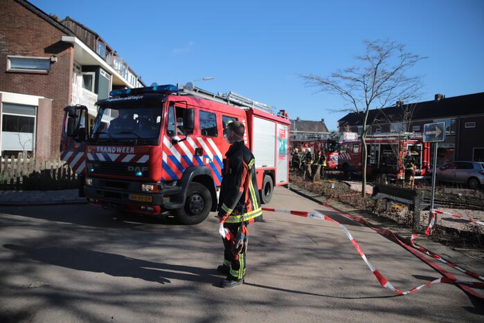 Meerdere woningen zonder stroom door brand