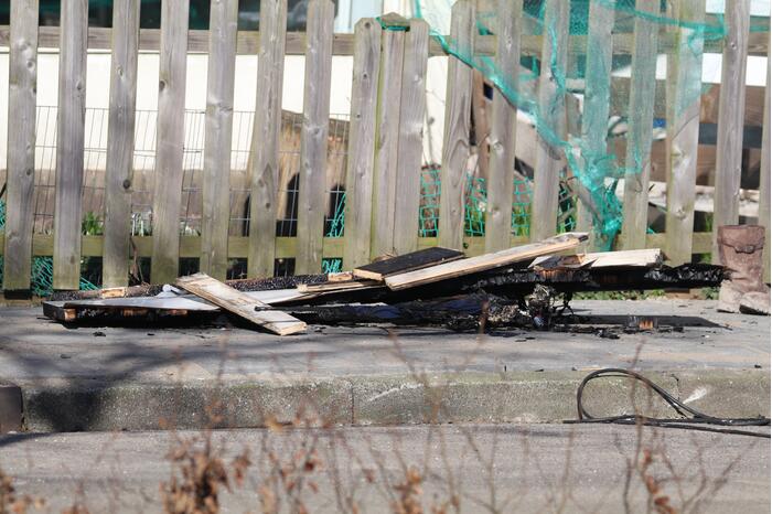 Meerdere woningen zonder stroom door brand